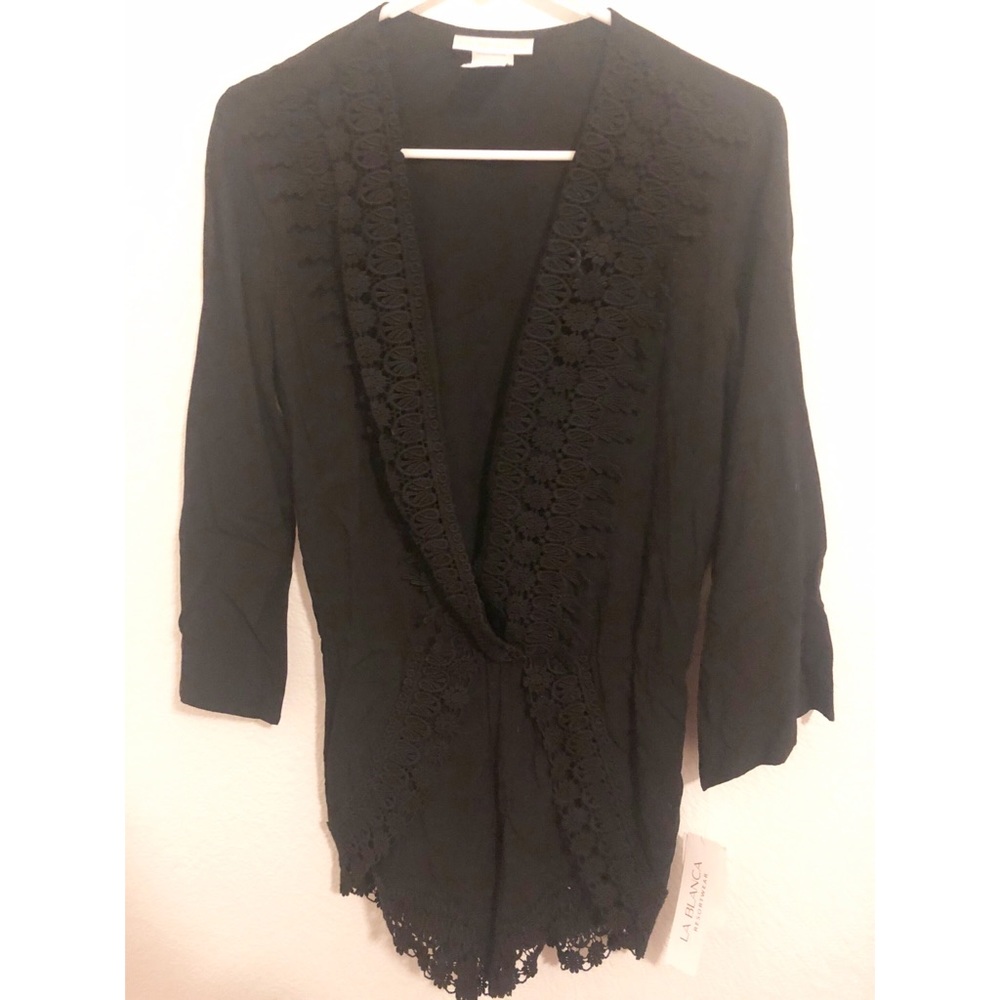 La Blanca black romper